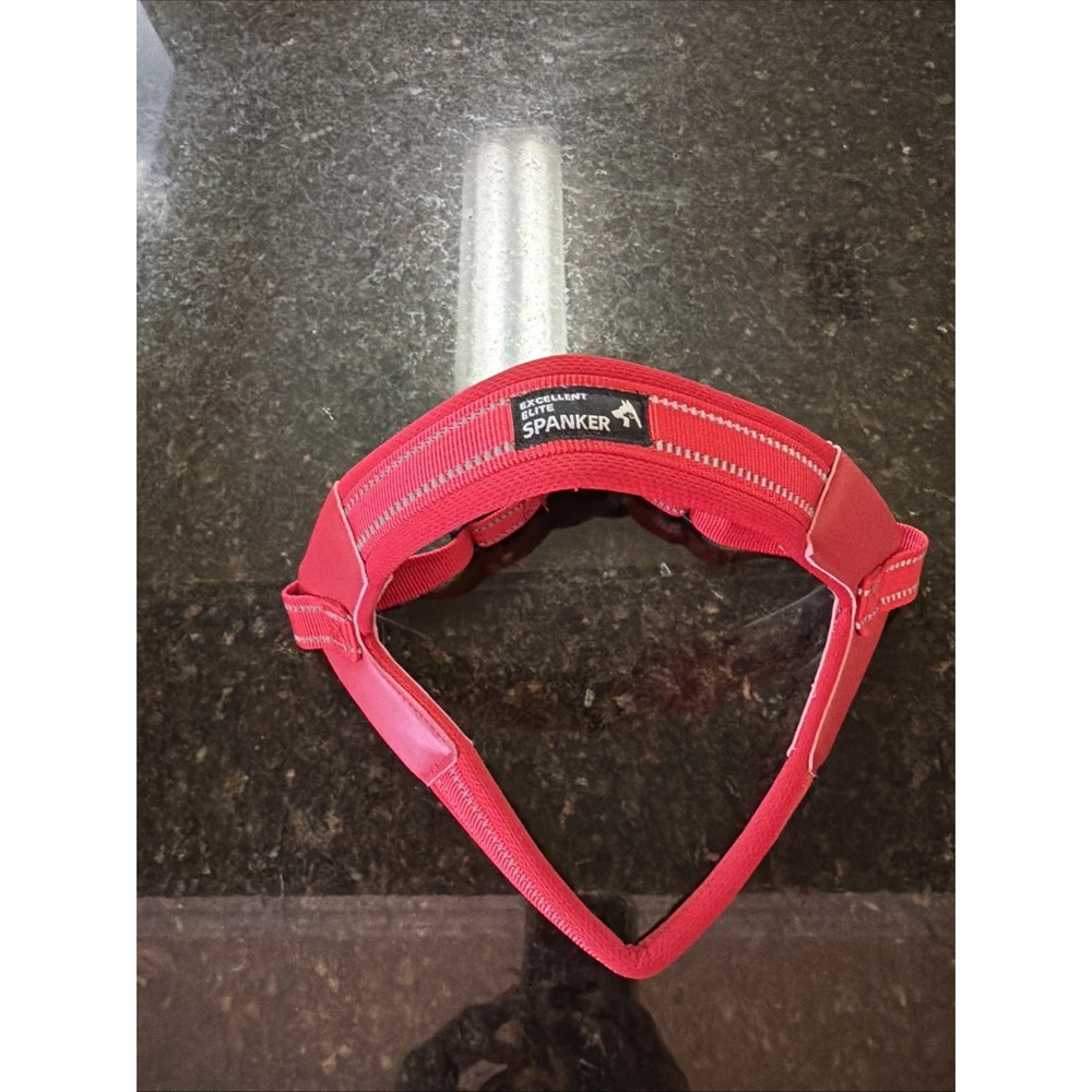 Excellent Elite Spangler Dog Harness Red UTX Flex Big Dog Leash NEW